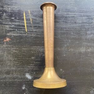 vintage brass candlestick holder